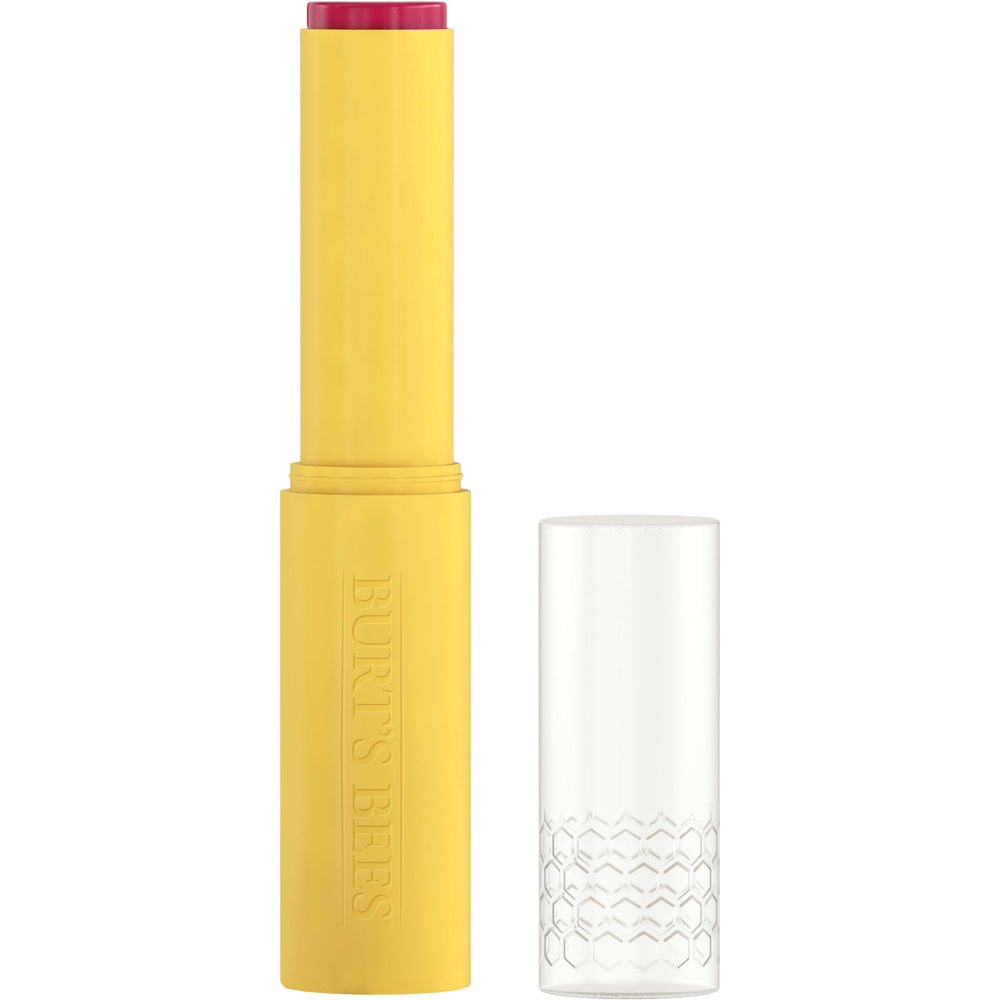 Burt's Bees texture close-up of balm swirl highlighting smooth glide and hydration
