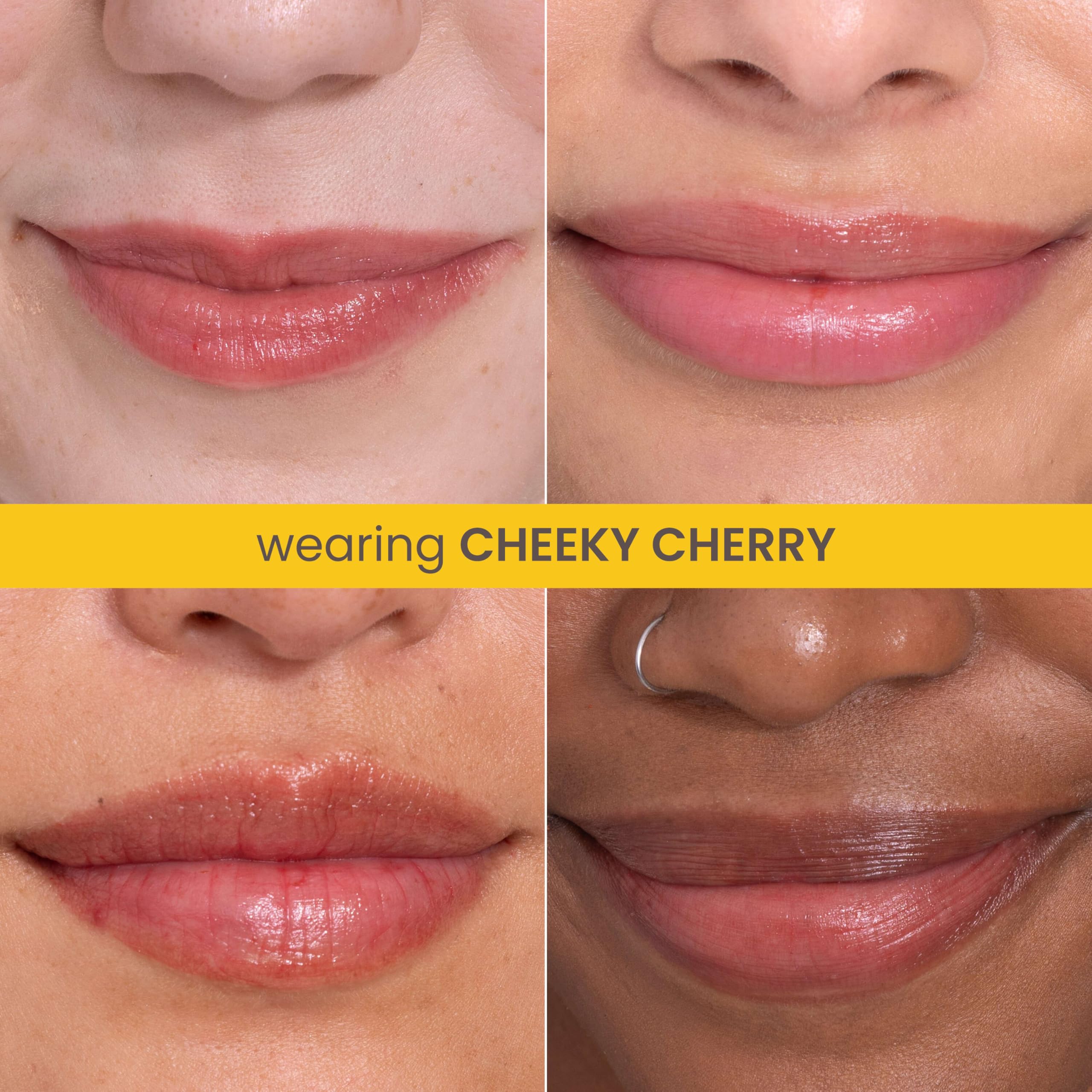 Burt's Bees label detail showing ingredient callouts and clean formulation benefit