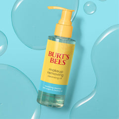 Burt's Bees label detail showing ingredient list and clean formulation benefits