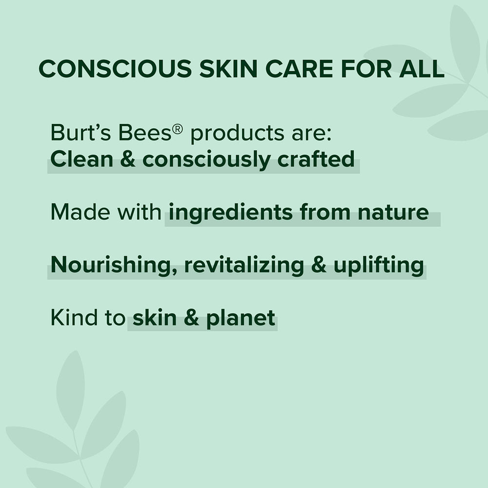 Burt's Bees capsule open dispense top showing easy application and controlled dosing benefit