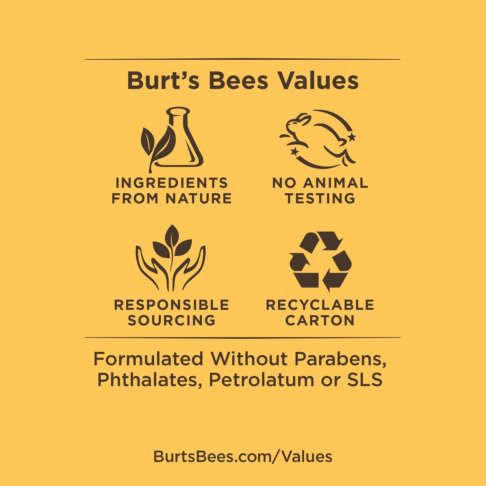 Burt's Bees tube beside keys showing pocket-size portability benefit