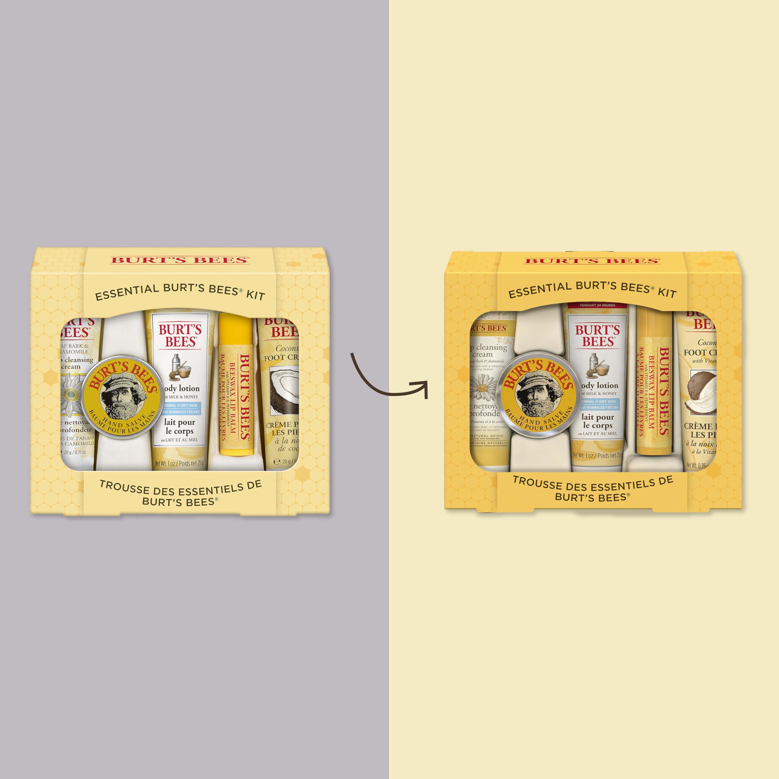 Burt's Bees deep cleansing cream close-up showing smooth texture for gentle makeup removal