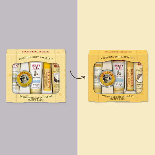 Burt's Bees deep cleansing cream close-up showing smooth texture for gentle makeup removal