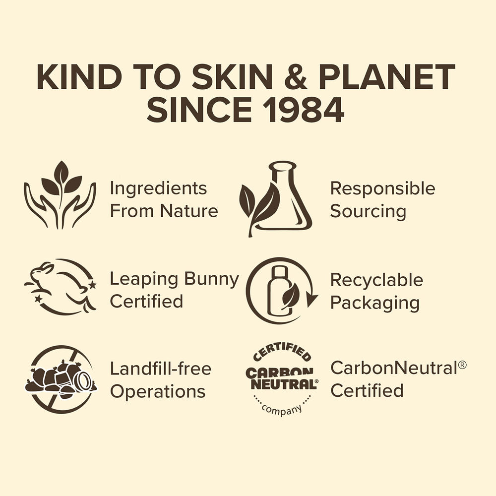 Burt's Bees four tubes arranged as a set showing value and sharing benefit
