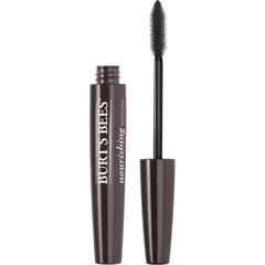 Burt's Bees front tube showing classic black shade and natural formula benefits