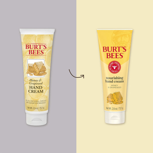 Burt's Bees cream texture from open tube illustrating rich absorbable formula
