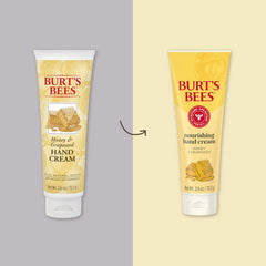 Burt's Bees cream texture from open tube illustrating rich absorbable formula