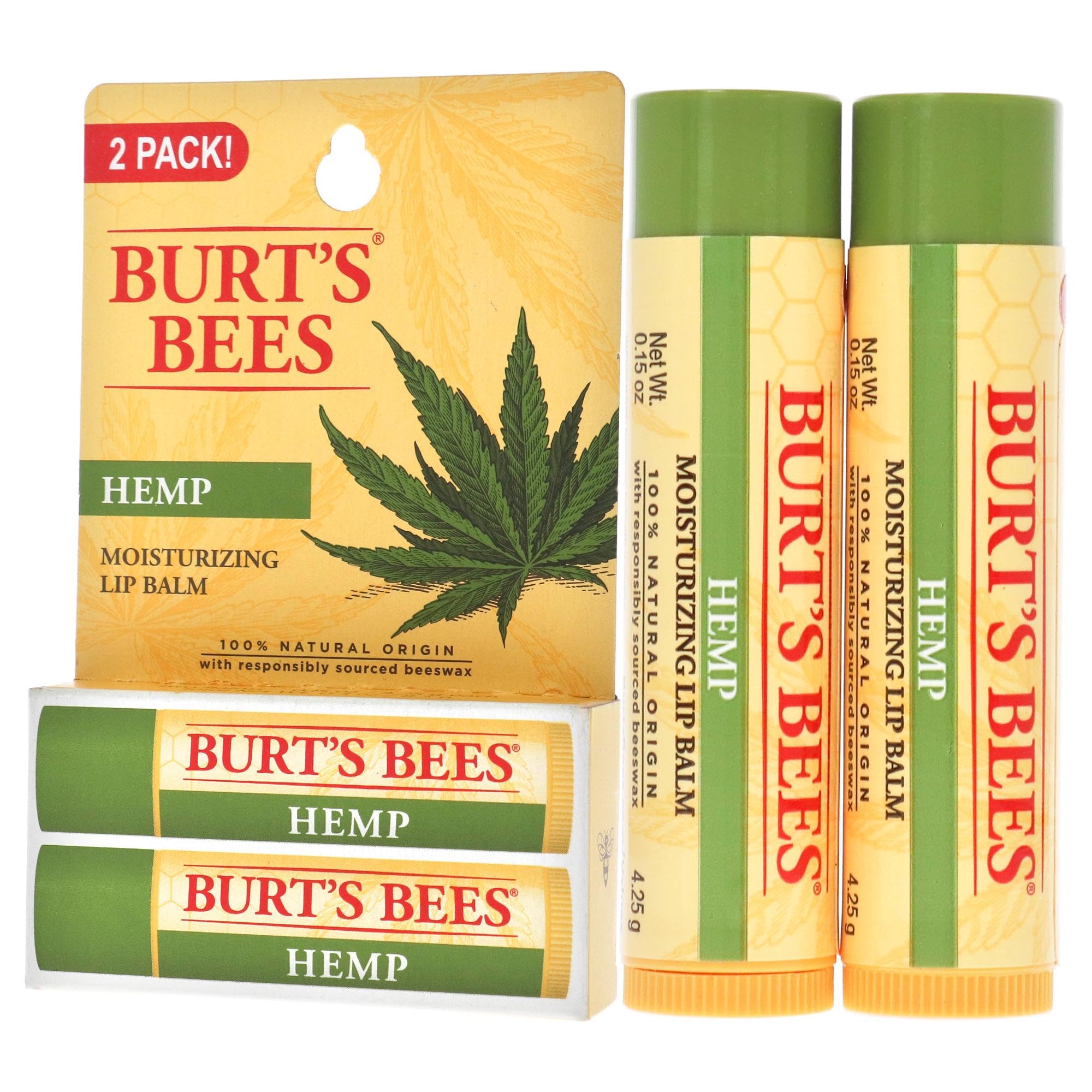 Burt's Bees balm used outdoors demonstrating protective hydration benefit
