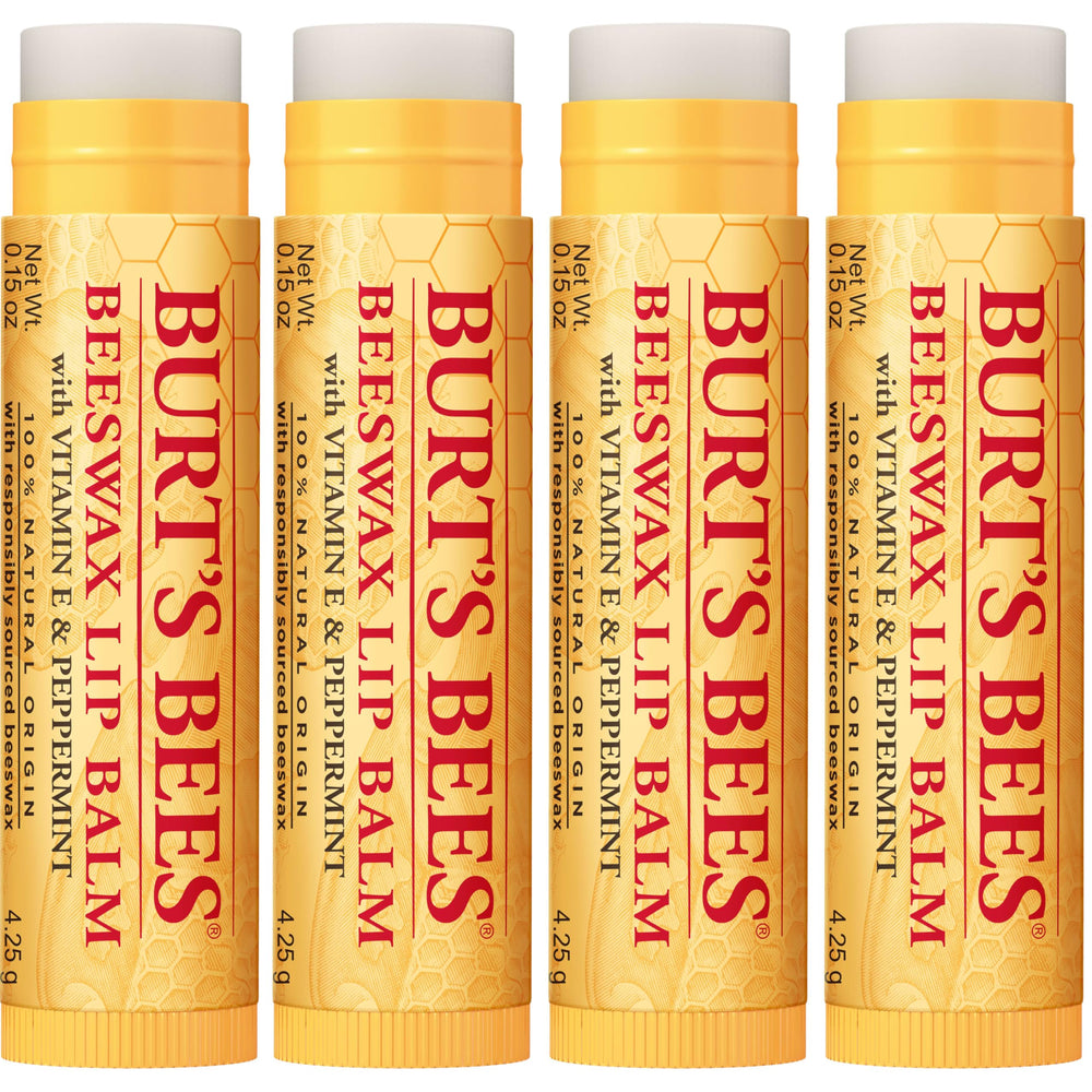 Burt's Bees ingredients flatlay highlighting natural origin benefit
