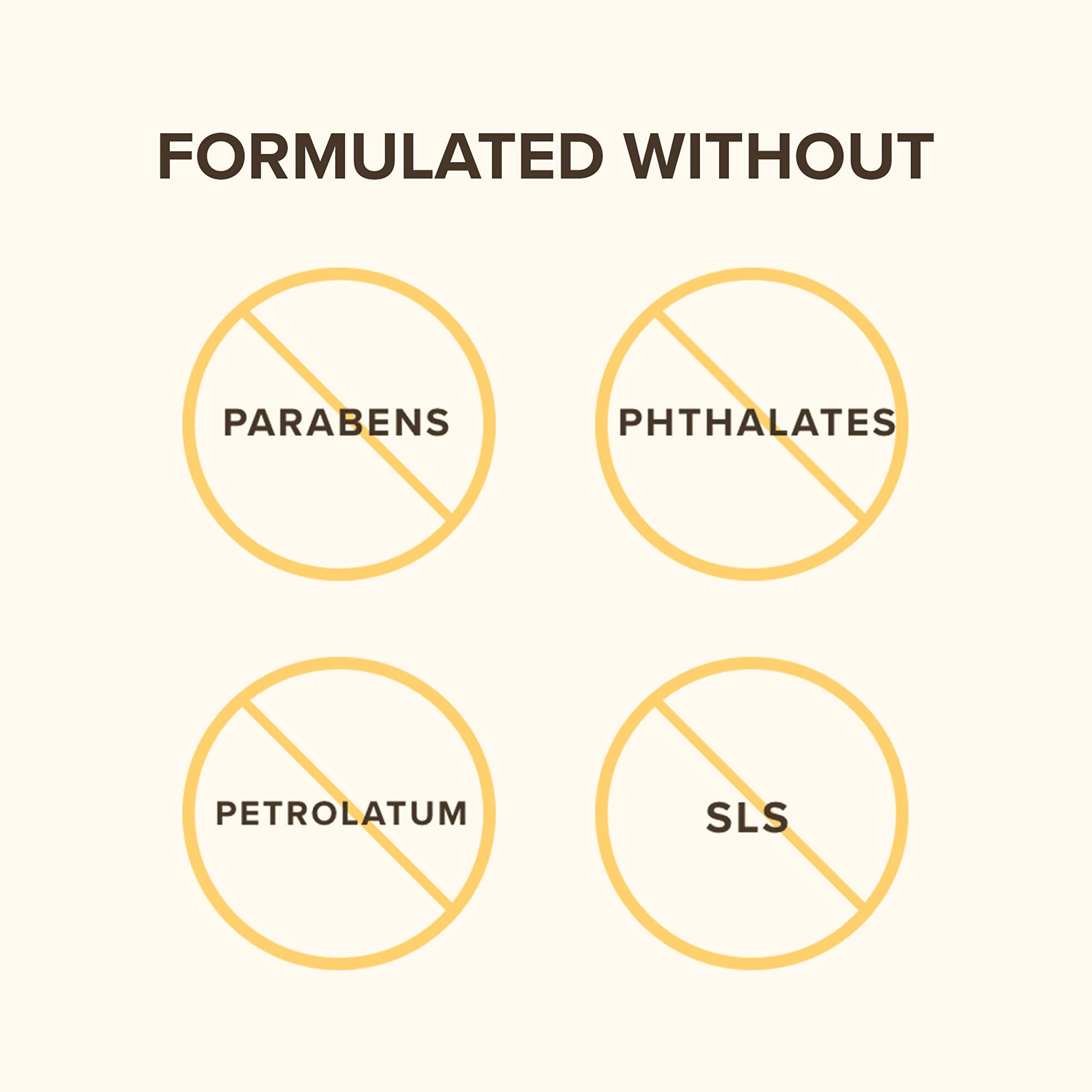 Burt's Bees label close-up displaying natural-origin ingredients