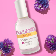 Burt's Bees on bathroom vanity demonstrating easy daily routine benefit