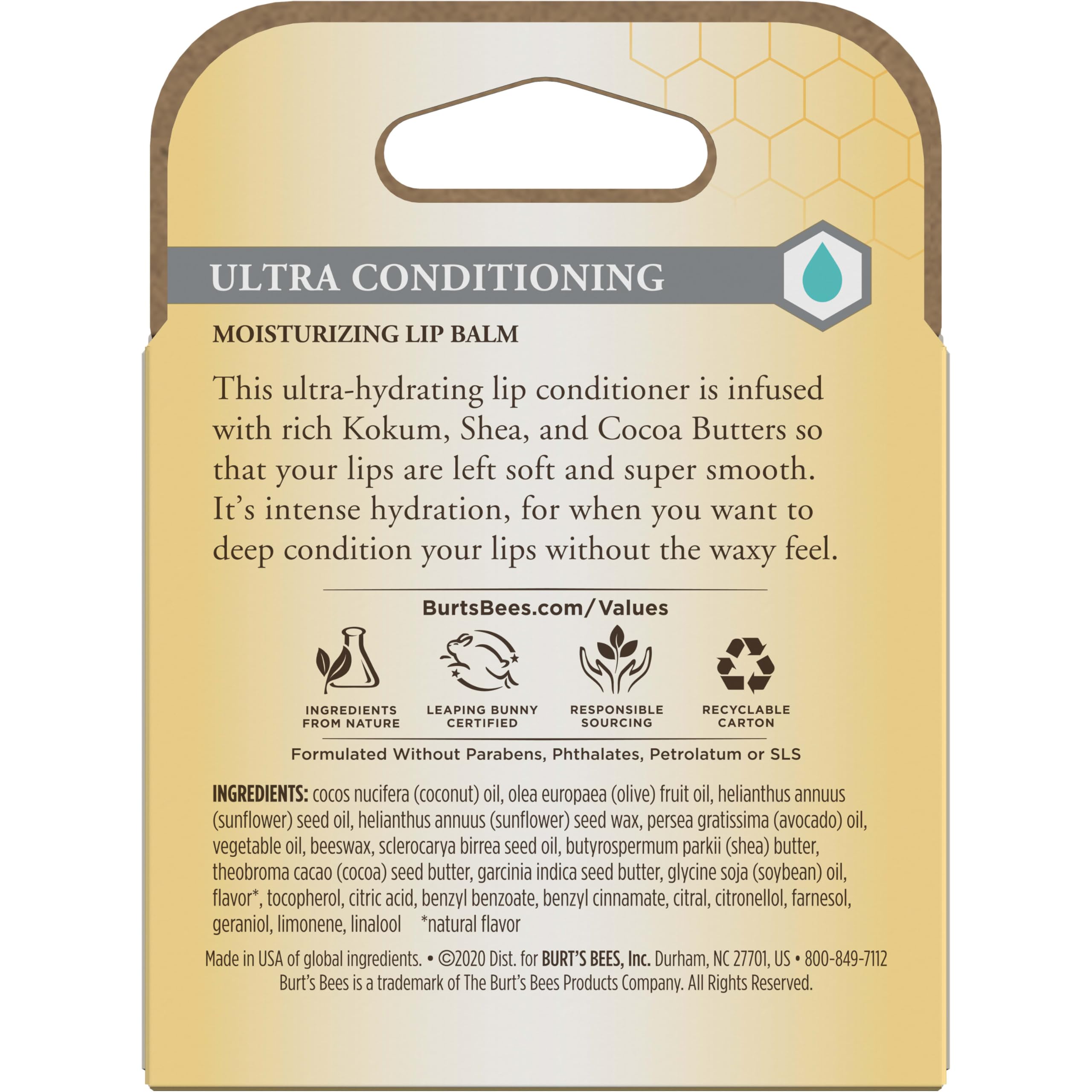 Burt's Bees applied outdoors demonstrating on-the-go protection and comfort