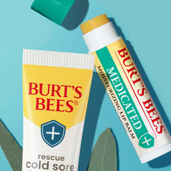 Burt's Bees balm texture close-up highlighting creamy moisturization