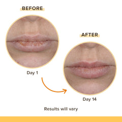 Burt's Bees tube on a nightstand indicating overnight restorative use