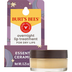 Burt's Bees packaging label close-up showing clean-ingredient claims and instructions