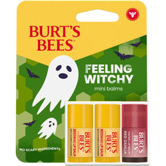 Burt's Bees package label detail showing natural ingredients and claims