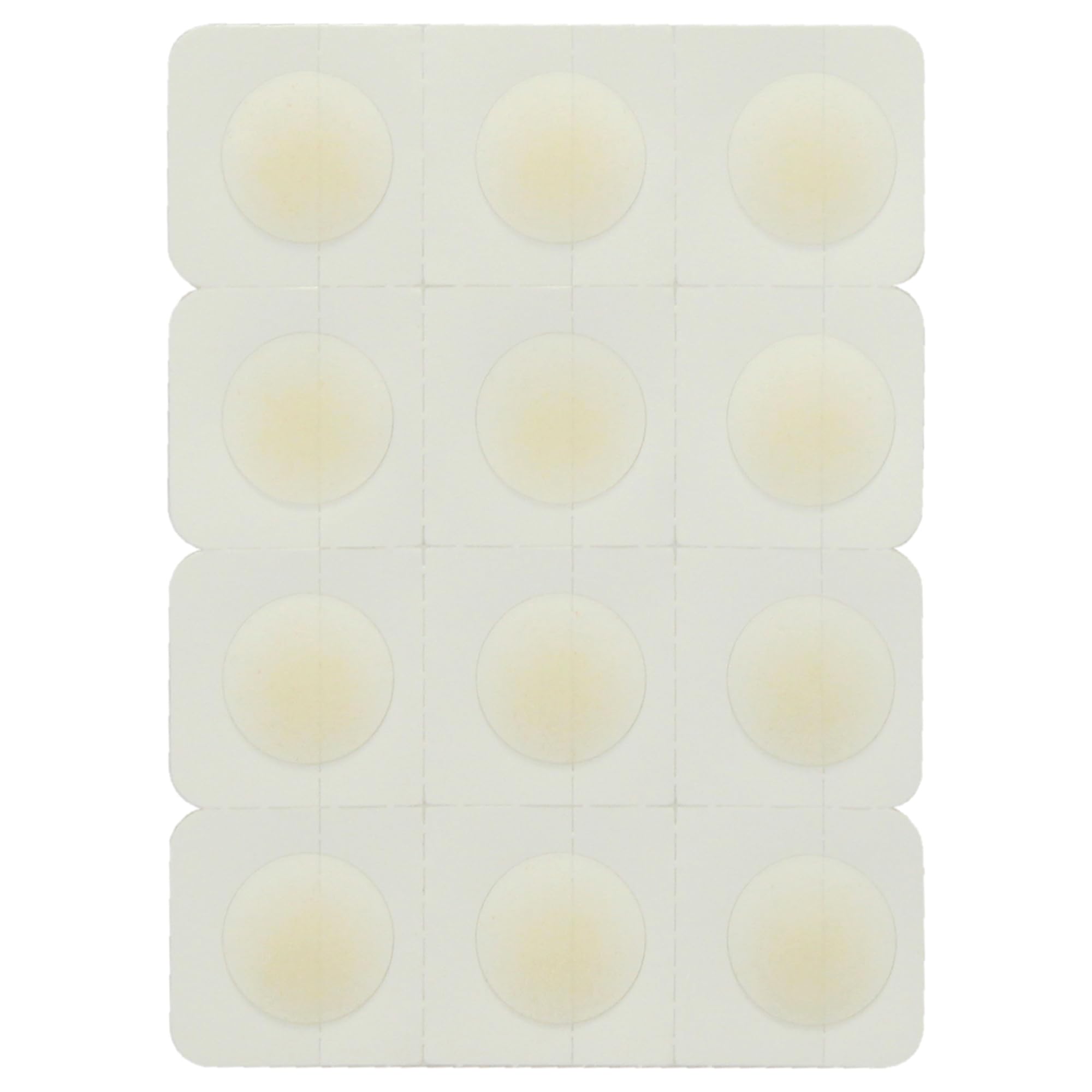 Burt's Bees open blister sheet with individual patches visible — easy single use