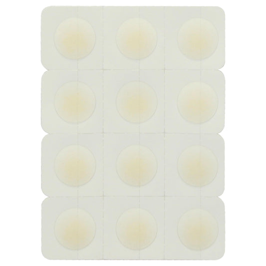 Burt's Bees open blister sheet with individual patches visible — easy single use