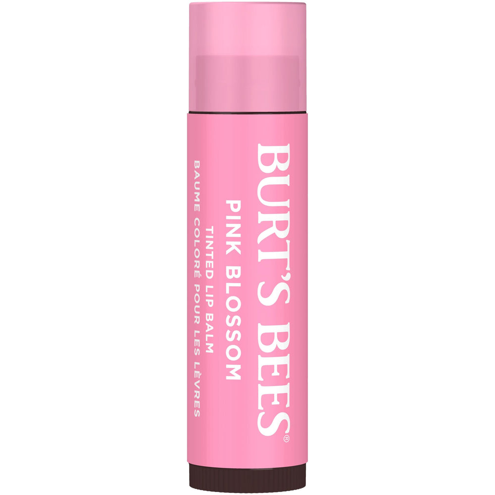 Burt's Bees twist-up balm closeup revealing smooth bullet and easy application