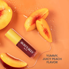 Burt's Bees product in hand for scale and easy travel convenience