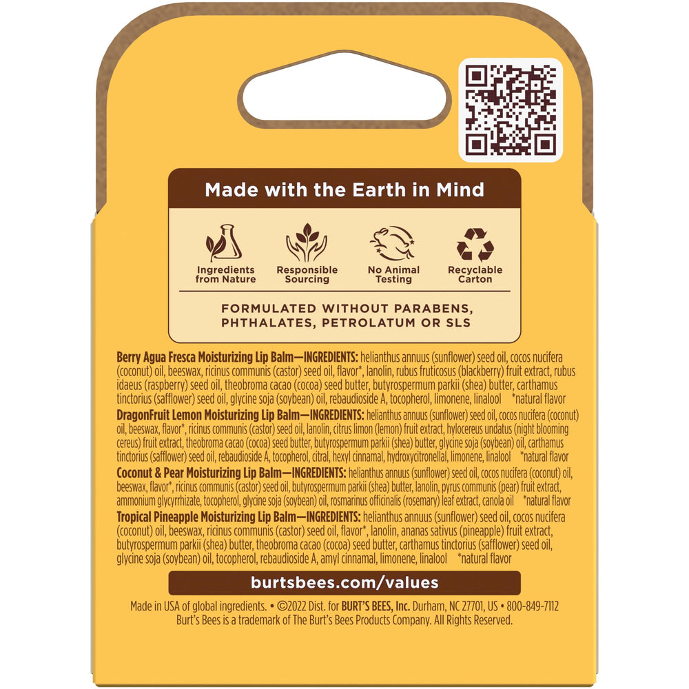 Burt's Bees pocket purse ready demonstrating easy carry for daily hydration