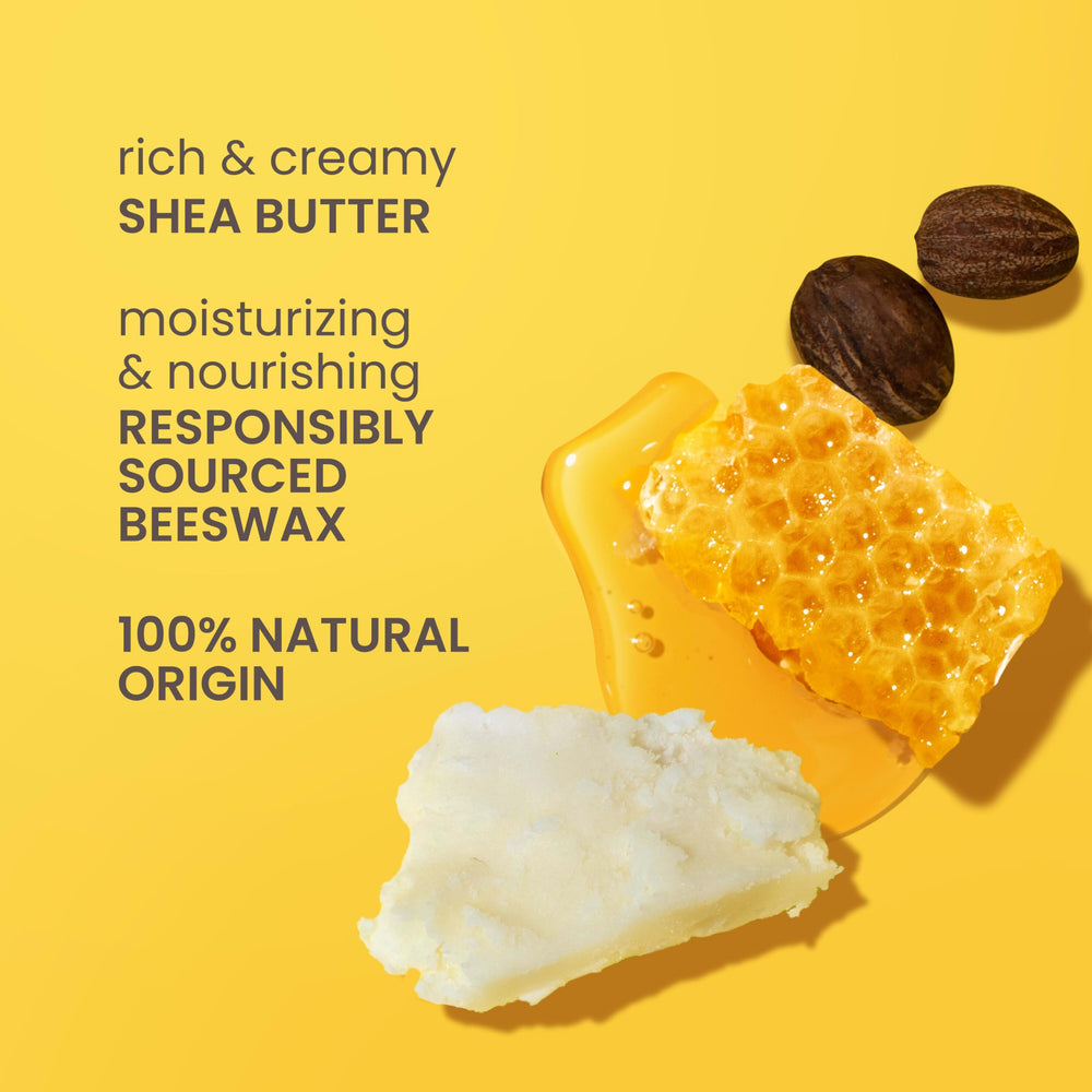 Burt's Bees pocket size in hand demonstrating easy portable hydration