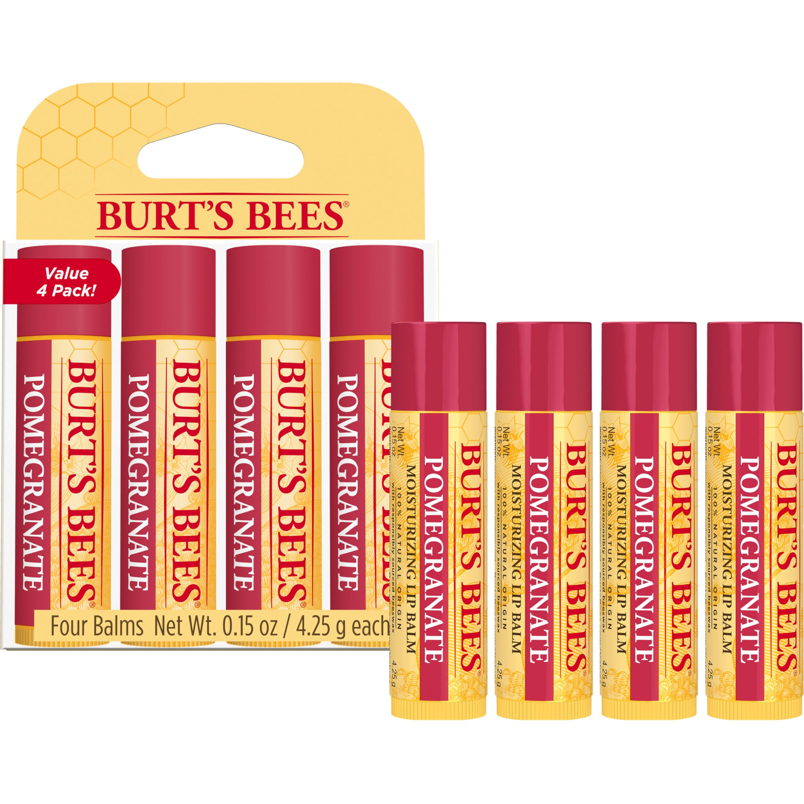 Burt's Bees balm used outdoors to show everyday protection from elements