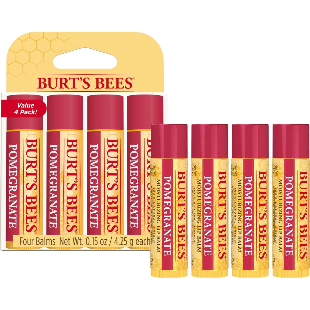 Burt's Bees balm used outdoors to show everyday protection from elements