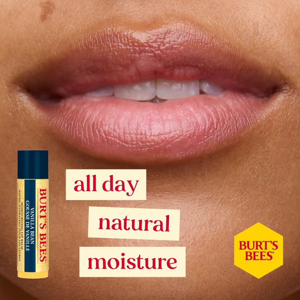 Burt's Bees product in hand illustrating compact size and travel-friendly benefit