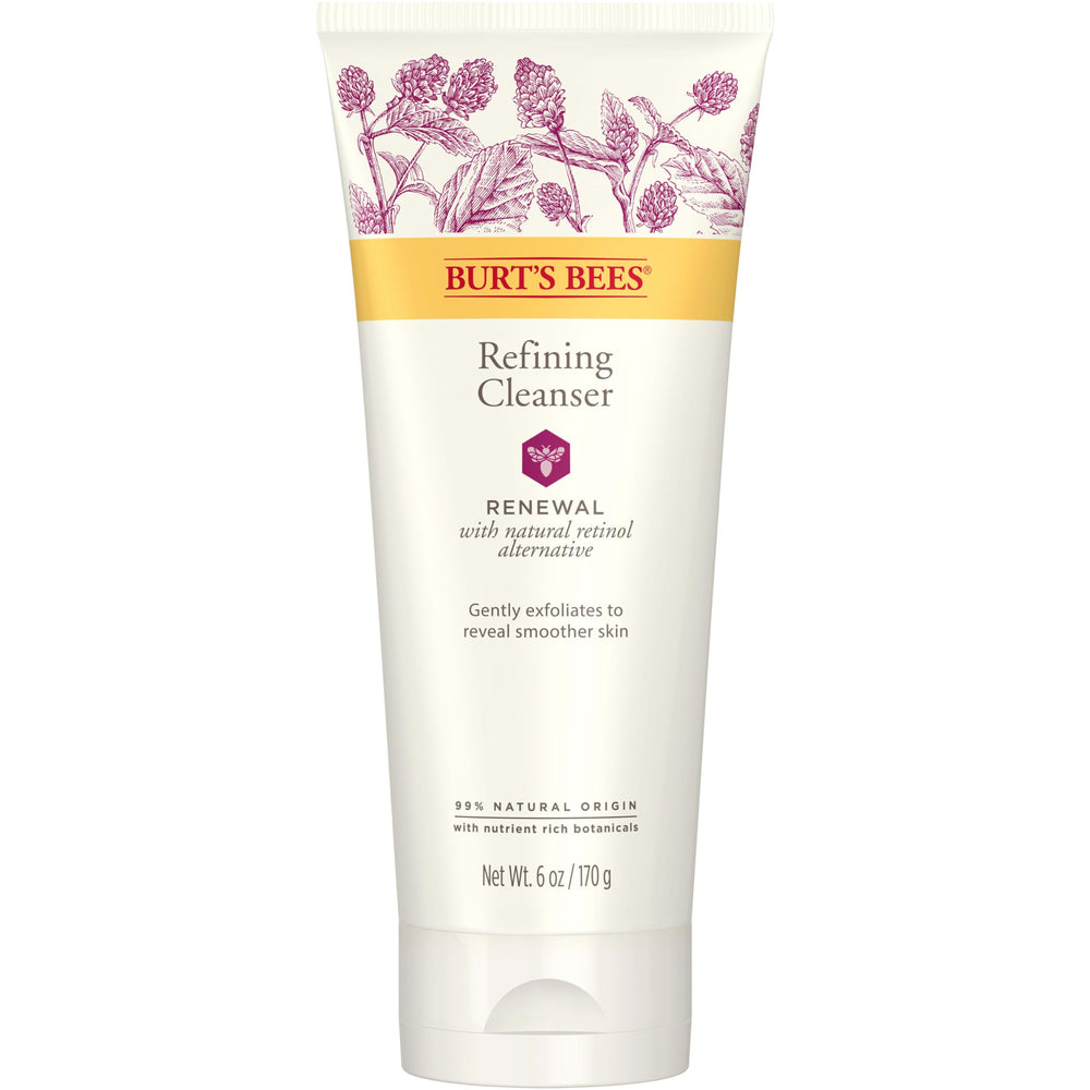 Burt's Bees front packaging showing product and benefits