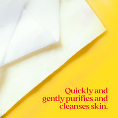 Burt's Bees wipe in hand to show scale and single-use convenience
