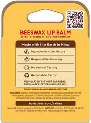 Burt's Bees single tube closed ready for travel and quick hydration