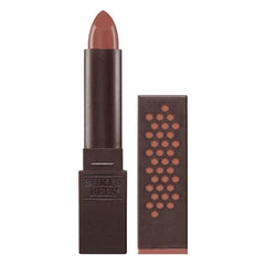 Burt's Bees Suede Splash front angled view showing warm chocolate shade