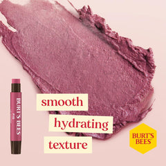 Burt's Bees lotion texture close-up highlighting smooth application benefit