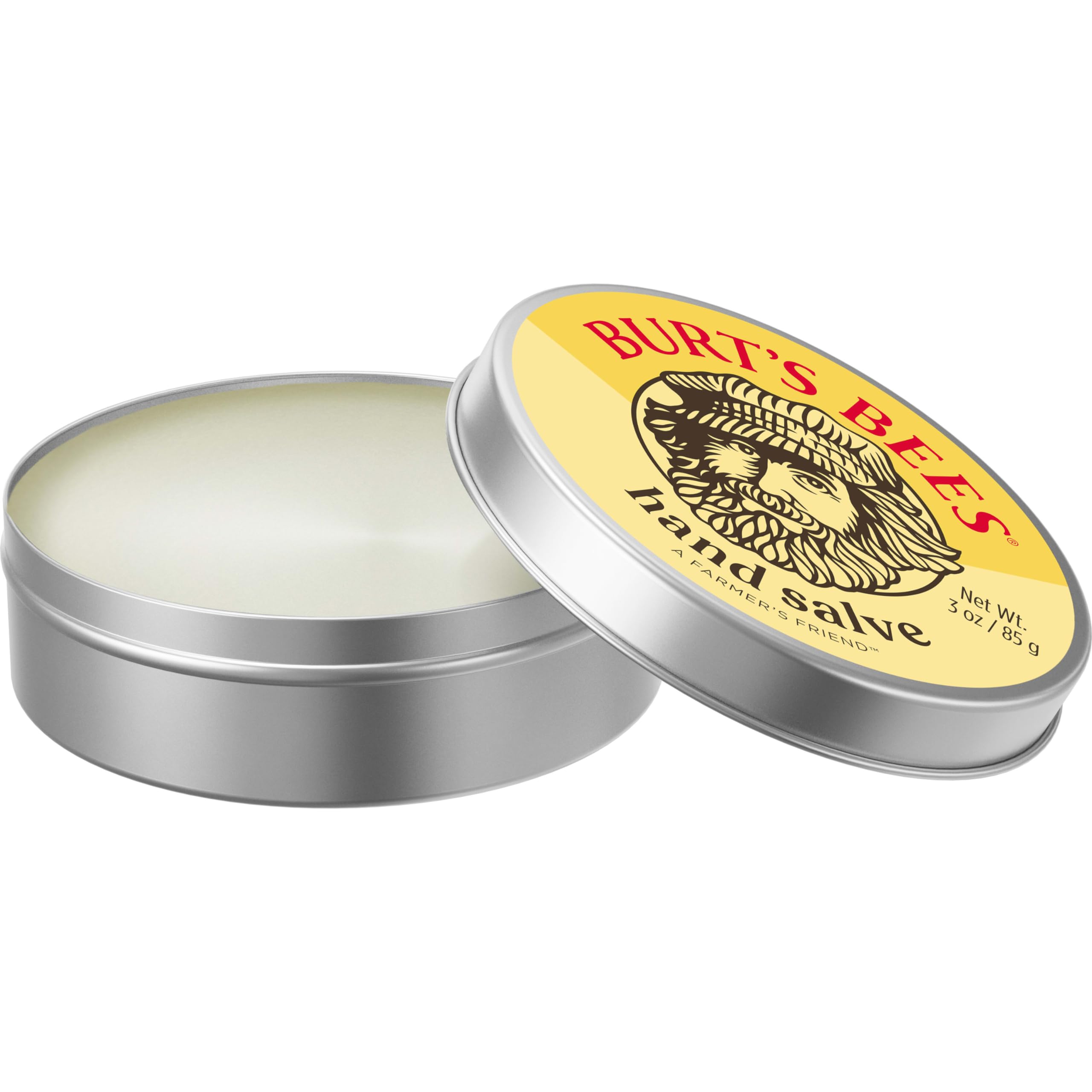 Burt's Bees close-up of salve texture melting on warm skin for deep hydration