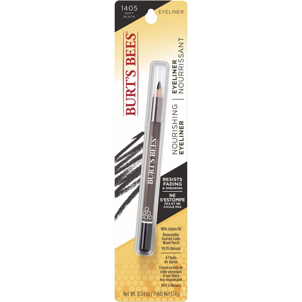 Burt's Bees texture stroke on skin demonstrating creamy glide and blendability