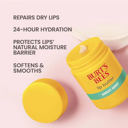 Burt's Bees twist-up dispenser open for easy mess-free application