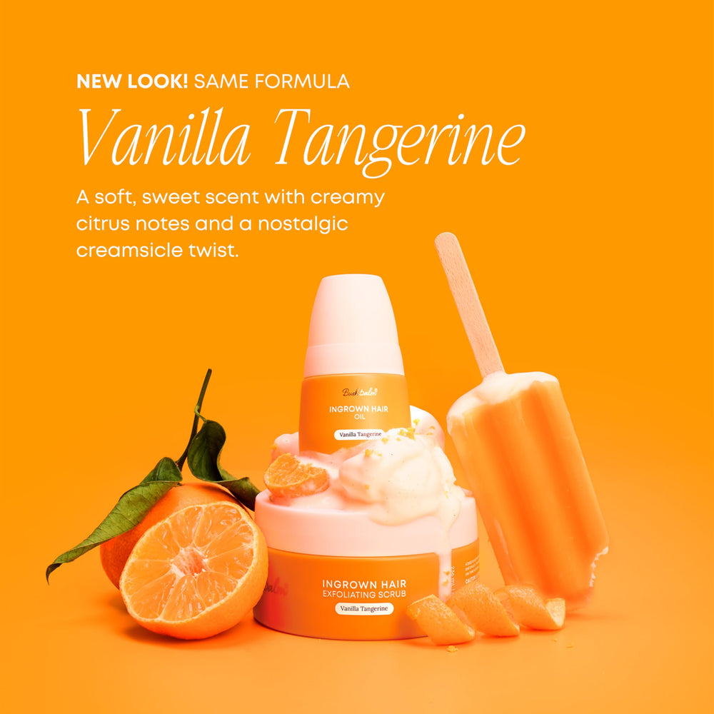 Bushbalm ingredient label detail showing natural formulation benefits