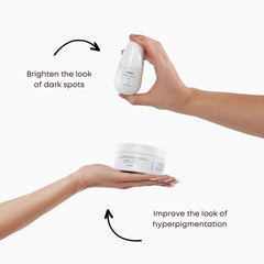 Bushbalm scrub open jar 236ml shown next to hand for size and hydration