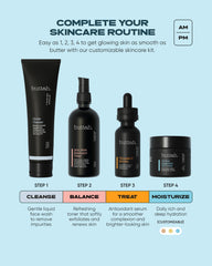 buttah hyaluronic gel cream texture on hand illustrating lightweight hydration