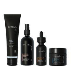buttah supreme kit flatlay showing all four products for cohesive daily routine