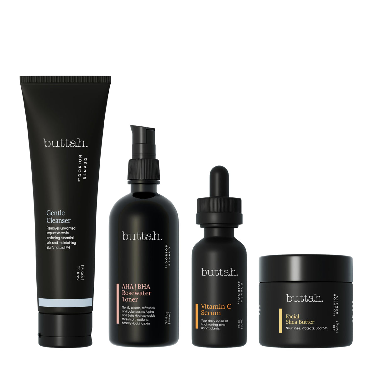 buttah front packaging showing full Supreme Kit and benefits