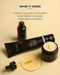 buttah. vitamin C serum dropper applying brightening serum for radiant skin