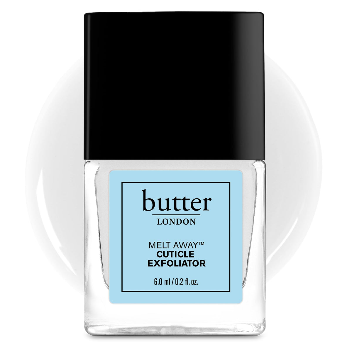 butter LONDON front packaging showing Melt Away bottle and label for quick identification and trust