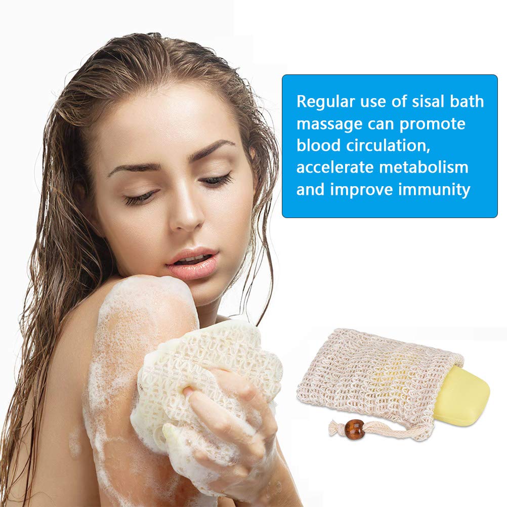 BUYGOO pouch beside a standard soap bar showing correct size and fit