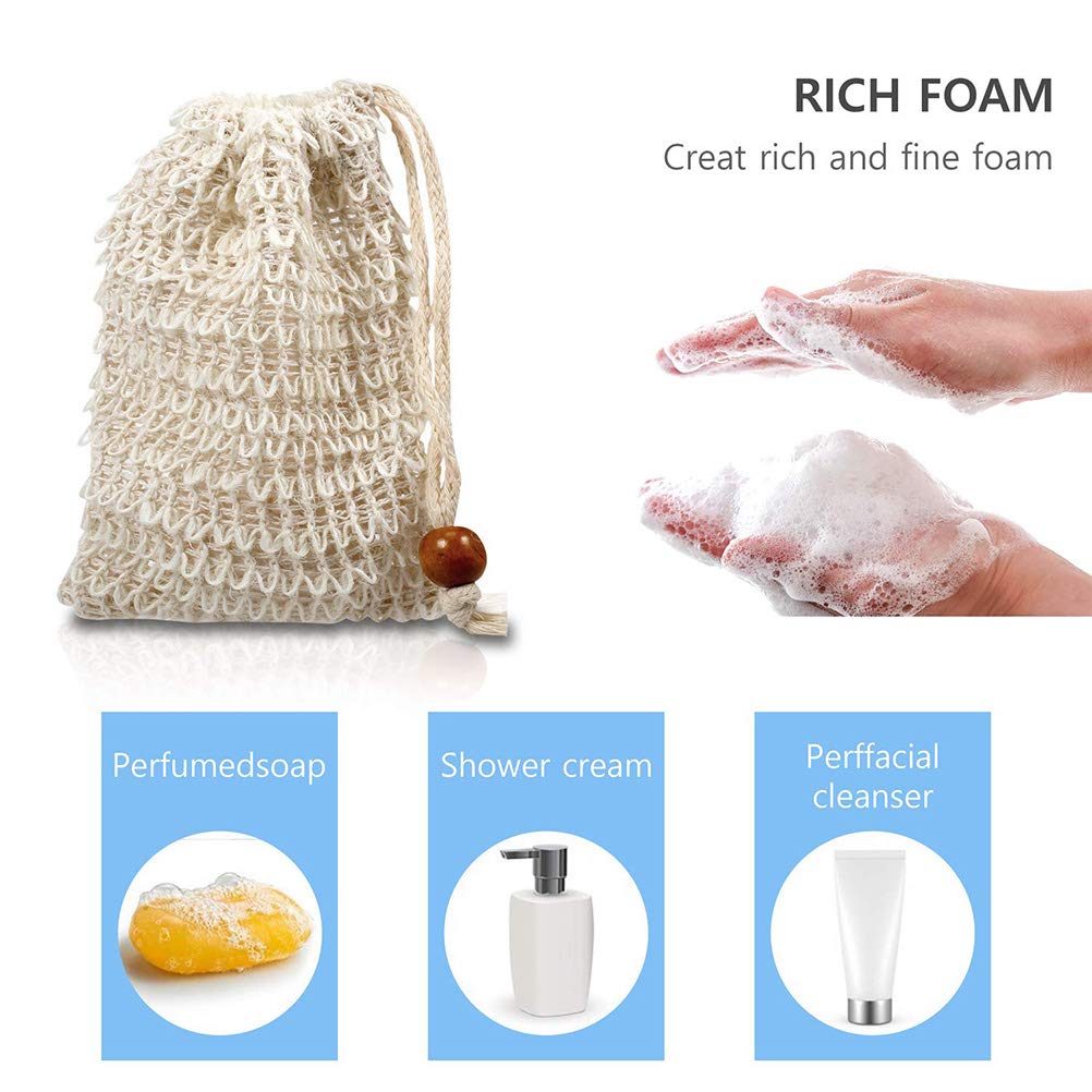 BUYGOO pouch with bar soap inside demonstrating secure containment benefit