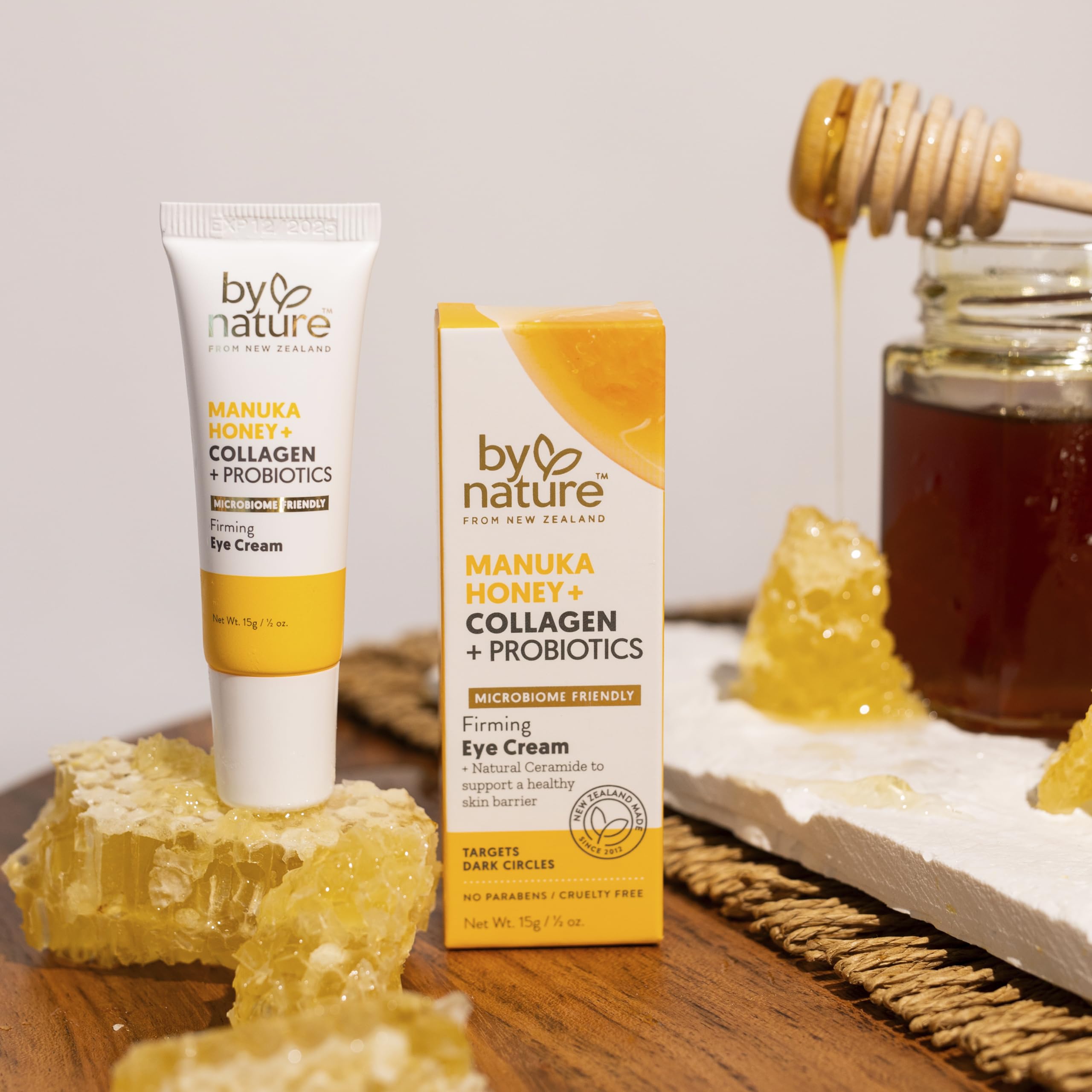 By Nature open jar texture close-up showing creamy consistency for smooth application