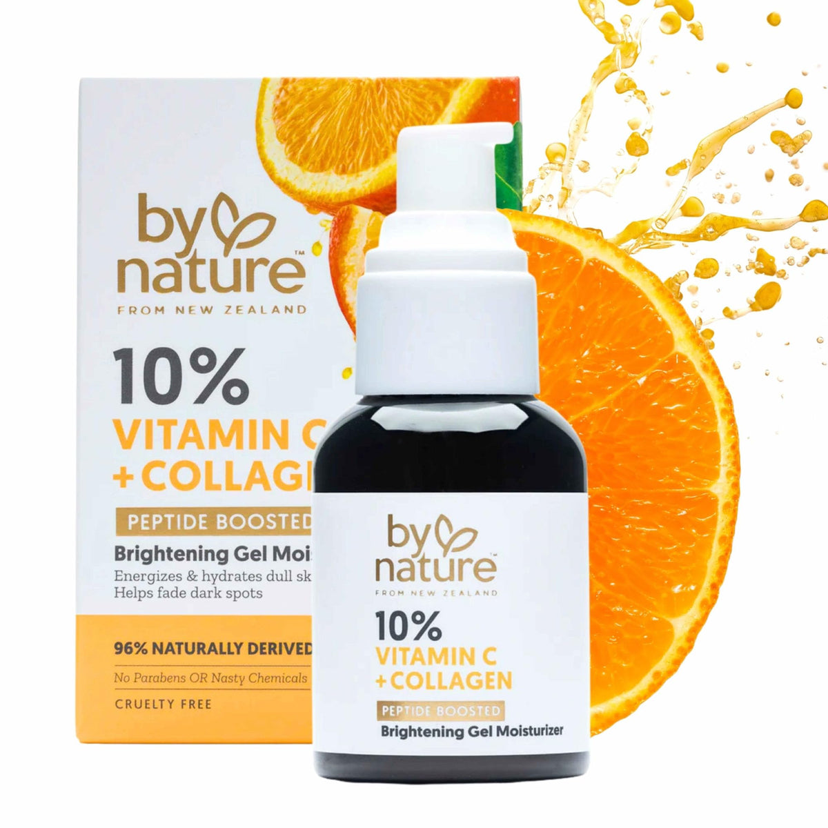 By Nature front packaging showing product and clear benefits