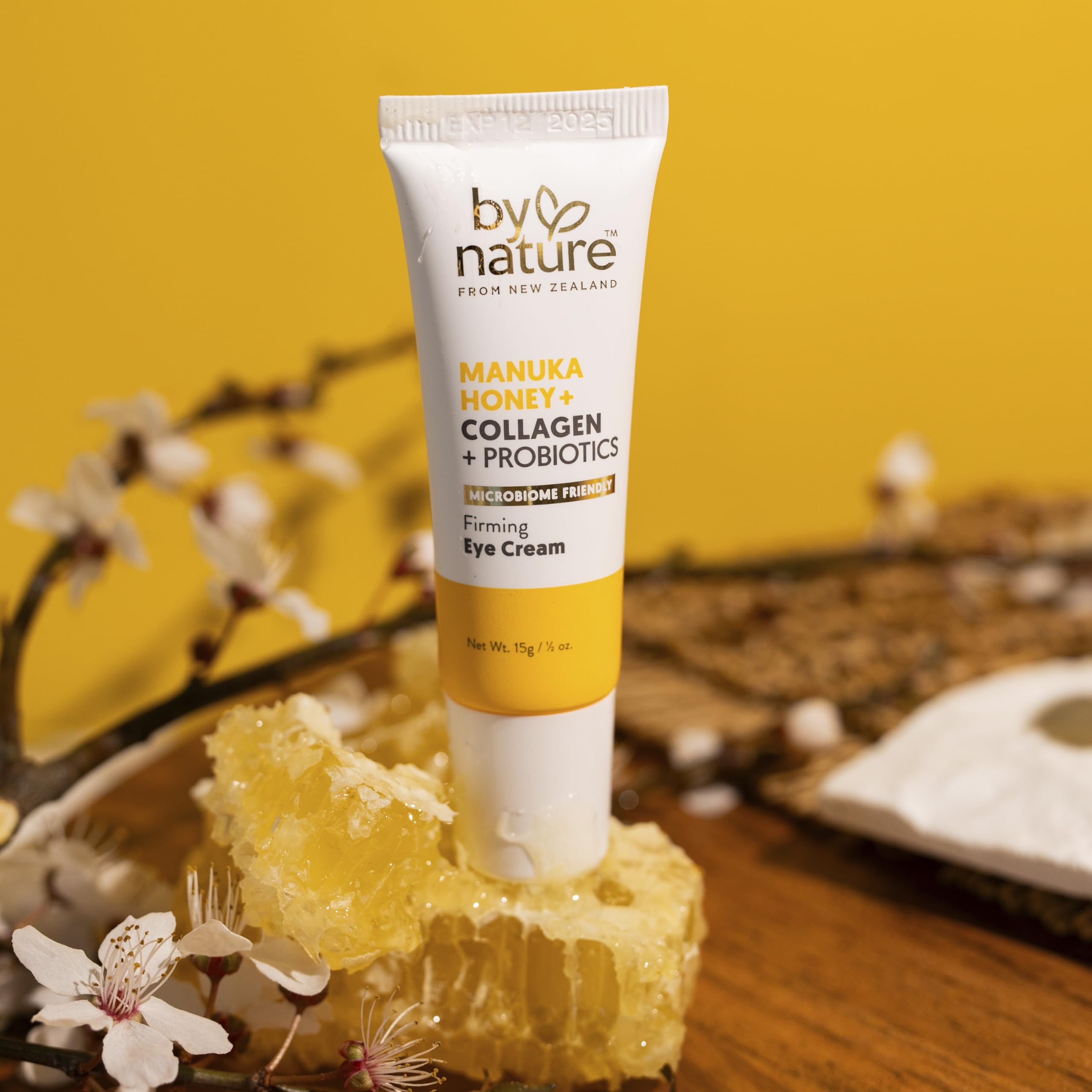 By Nature Manuka honey close-up highlighting natural hydration benefit for skin