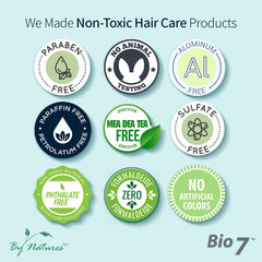 By Natures BIO7 on bathroom shelf lifestyle shot, everyday grooming ease benefit